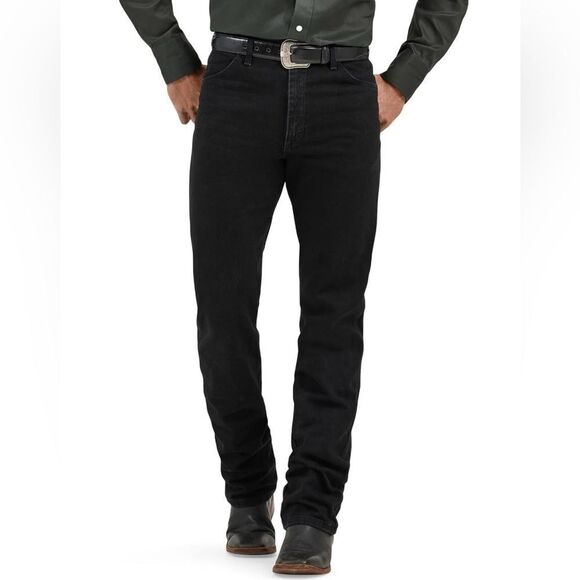Wrangler Men's 13MWZ Cowboy Cut Original Fit Jeans NEW Color: Shadow Black 31/36 - Picture 1 of 8